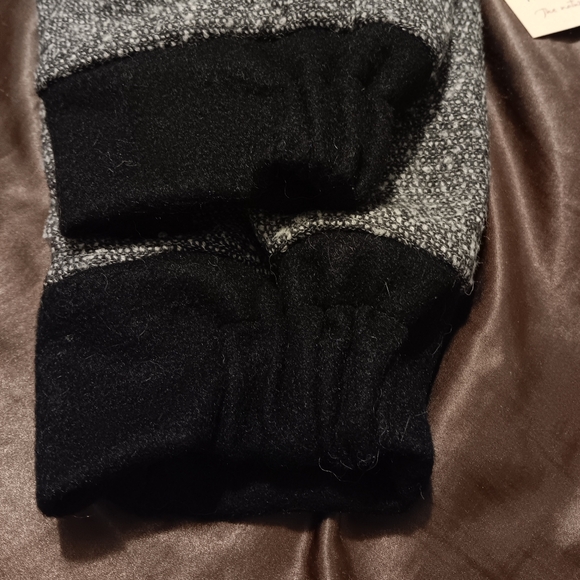 Dolores Unique Fleece Mohair Angora Jacket Black- Gray Sz XL/XXL Unisex - Picture 7 of 12